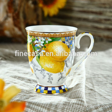 2015 New Design 10OZ thin ceramic mug